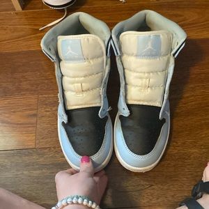 Nike AIR JORDAN blue and white